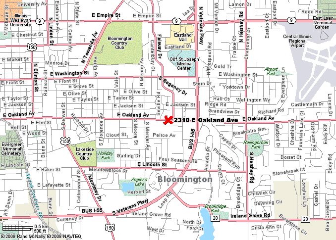 Map to Inspiring Enterprises LLC